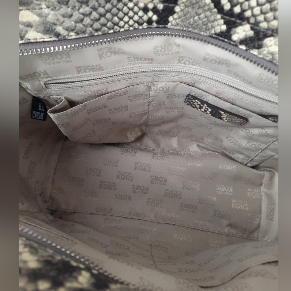 Michael Kors Python Snakeskin Satchel Bag - image 12
